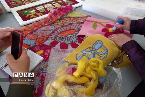 برگزاری کارگاه کچه‌دوزی در جوادآباد