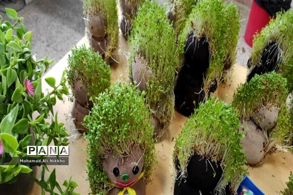 جشن نوروز در مدرسه حضرت مهدی (عج) پاکدشت