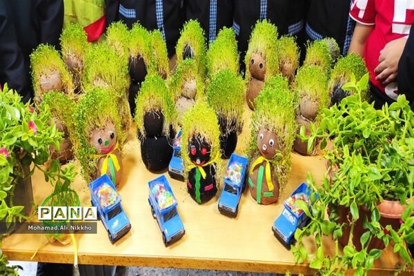جشن نوروز در مدرسه حضرت مهدی (عج) پاکدشت