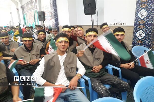 افتتاحیه قرار گاه جهادی نوروز ۱۴۰۲ جهادگران دانش‌آموزی در خوزستان