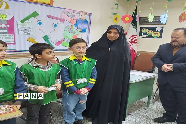 افتتاح اتاق بهداشت دبستان پسرانه کچویی در شهرستان ورامین
