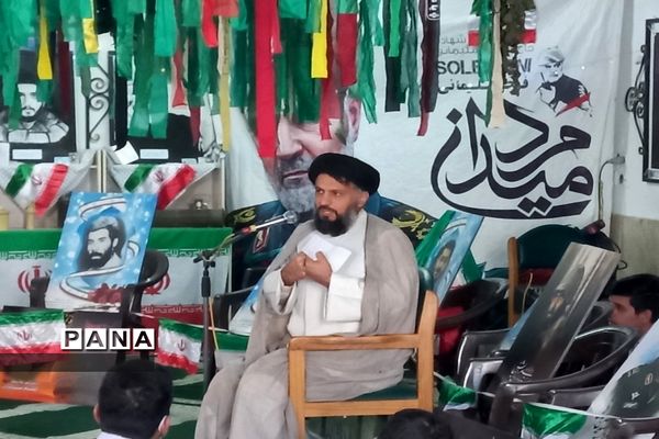 مراسم یادواره شهدا در دبیرستان شاهدآیت‌الله خامنه‌ای آموزش و پرورش ناحیه 2 شهرری