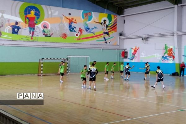 فینال مسابقات هندبال دانش‌آموزان متوسطه اول خراسان رضوی