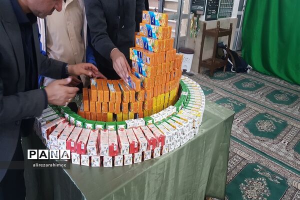 برگزاری آیین نمادین جشن تکلیف دانش‌آموزان پسر شهرستان فیروزکوه