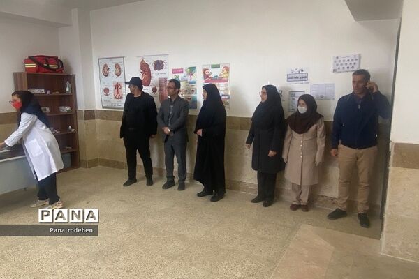 افتتاح اتاق بهداشت در مدرسه مهرآفرین رودهن
