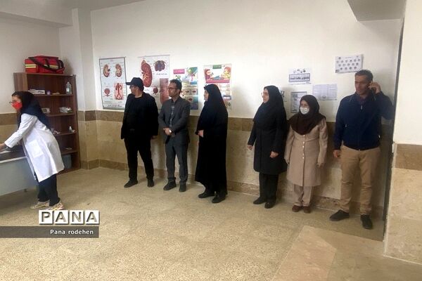 افتتاح اتاق بهداشت در مدرسه مهرآفرین رودهن