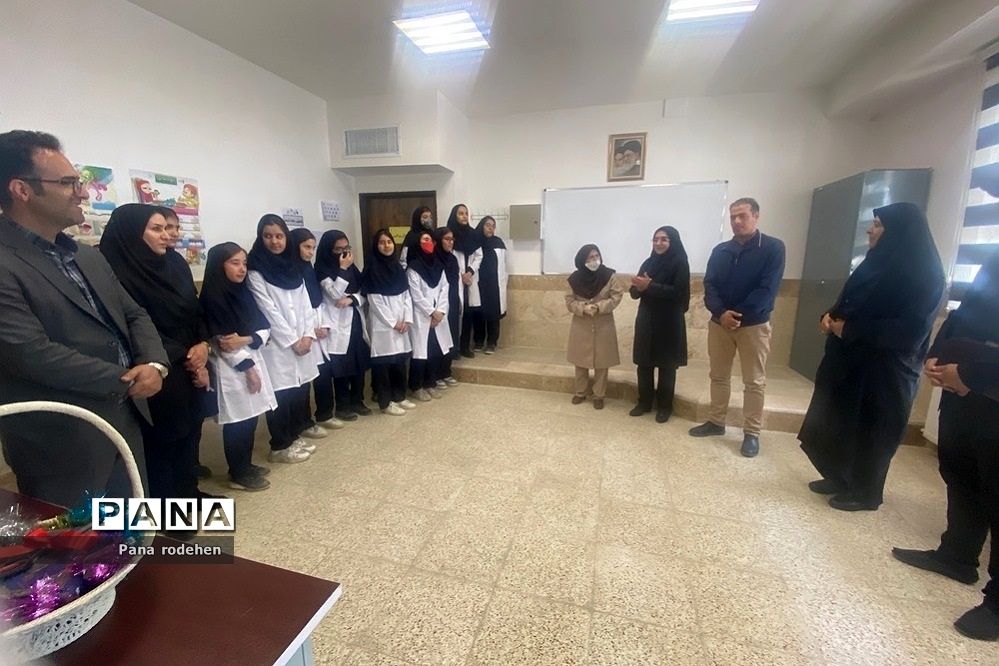 افتتاح اتاق بهداشت در مدرسه مهرآفرین رودهن