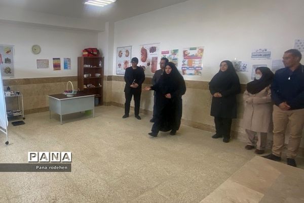 افتتاح اتاق بهداشت در مدرسه مهرآفرین رودهن