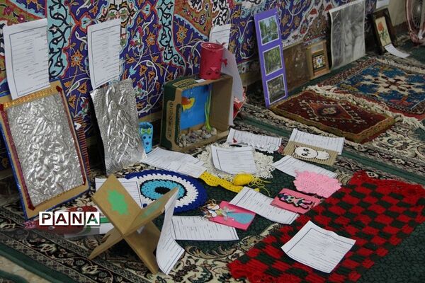 داوری آثار مسابقه فرهنگی هنری «امید فردا» در ناحیه یک شهرری