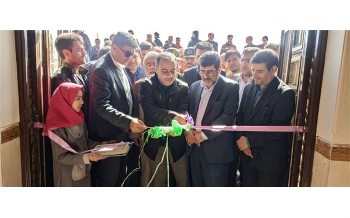 افتتاح مدرسه شش کلاسه روستای آغبلاغ کورانلو شهرستان چاراویماق