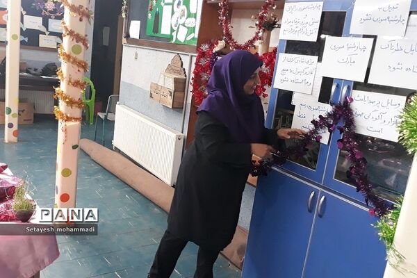 برگزاری کارگاه توجیهی چهارشنبه‌سوری ویژه آموزگاران در دبستان حضرت زهرا(س)‌۲ رودهن