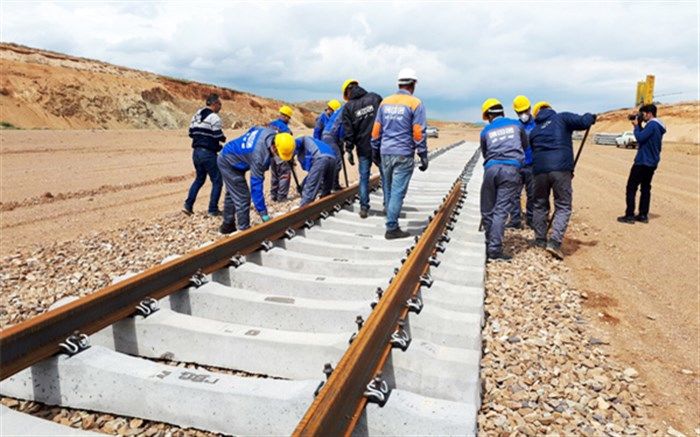 بهسازی بیش از ۹۷ هزار متر از خطوط ریلی در سال ۱۴۰۱