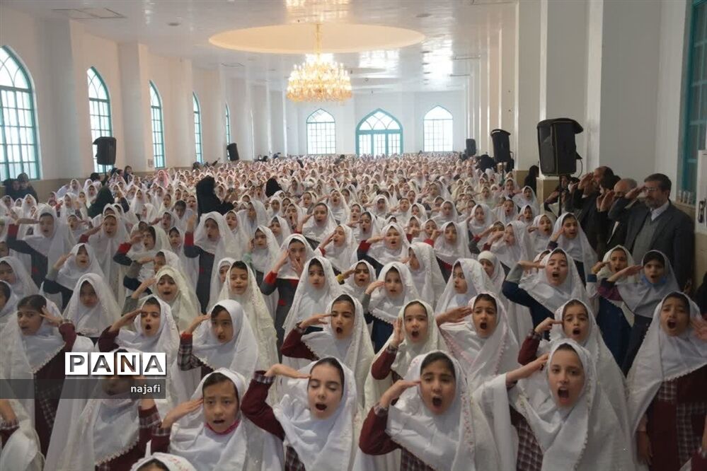جشن تکلیف دختران فاطمی شهرستان خمینی شهر