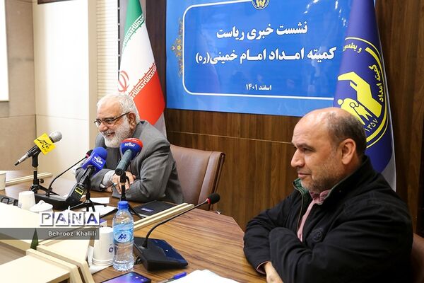 نشست خبری رئیس کمیته امداد