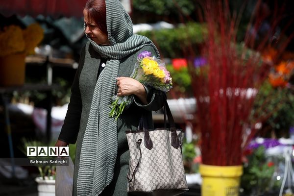 بازار بهاری گل و گیاه در آستانه نوروز