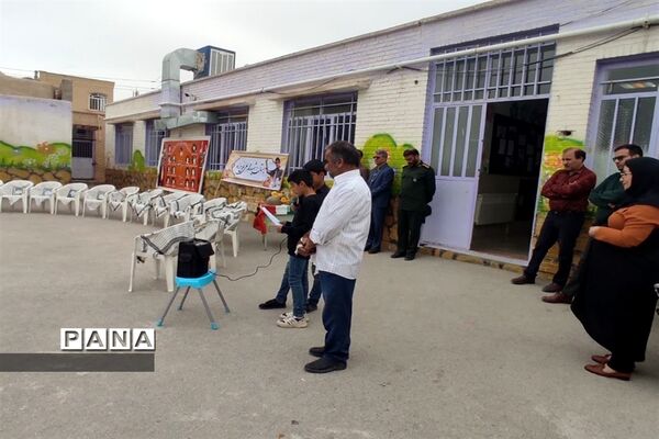برگزاری مراسم بزرگداشت شهدا درمدارس ابرکوه