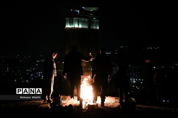 چهارشنبه‌سوری در تهران