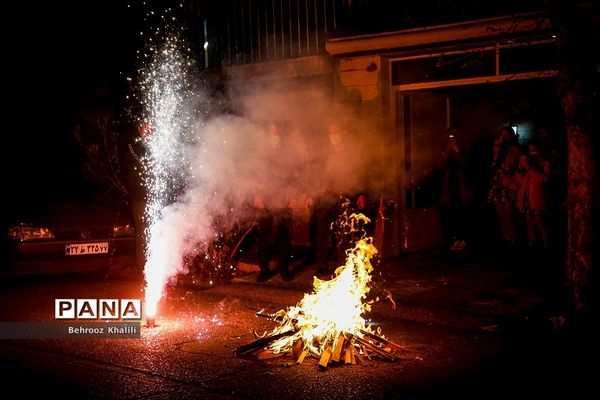 چهارشنبه‌سوری در تهران