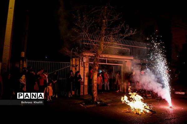 چهارشنبه‌سوری در تهران
