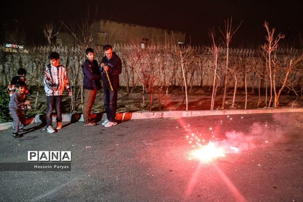 چهارشنبه‌سوری در تهران