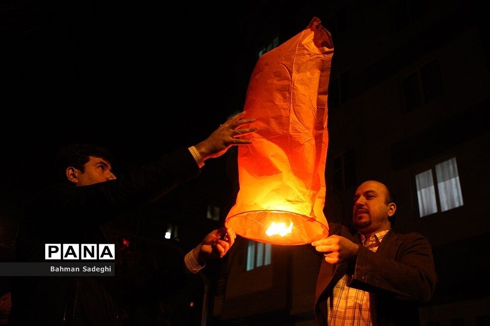 چهارشنبه‌سوری در تهران