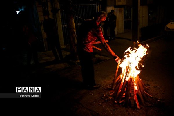چهارشنبه‌سوری در تهران