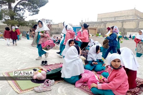 جشن سبزه‌ها در مدارس آباده