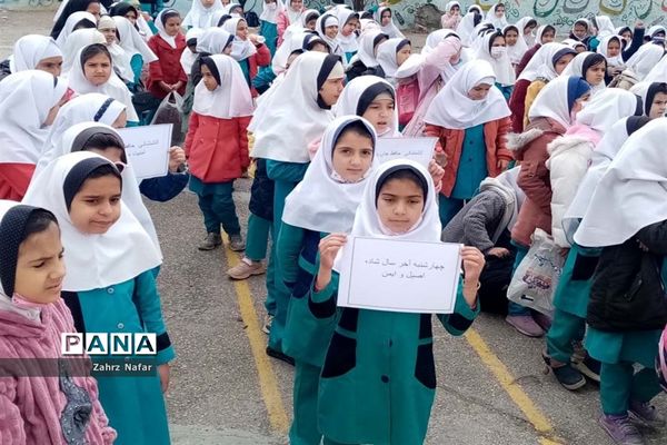 جشن سبزه‌ها در مدارس آباده