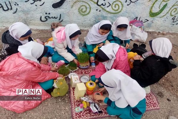 جشن سبزه‌ها در مدارس آباده
