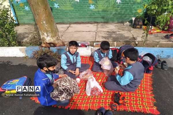 اردوی درون مدرســه‌ای دبستان قاسم ابن الحسن ناحیه یک یزد