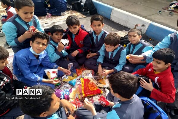اردوی درون مدرســه‌ای دبستان قاسم ابن الحسن ناحیه یک یزد