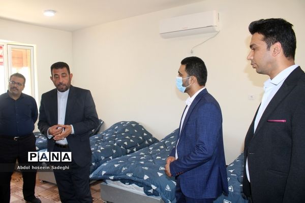 افتتاح خوابگاه ورزشی شهدای دانش‌آموز بوشهر