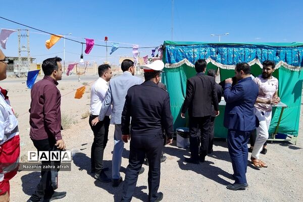 برپایی نوروزگاه‌ در محور یزد - کرمان توسط استانداری یزد