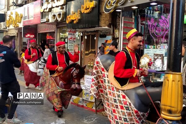 کاروان شب عید در شهرستان قرچک