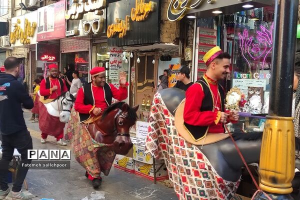 کاروان شب عید در شهرستان قرچک