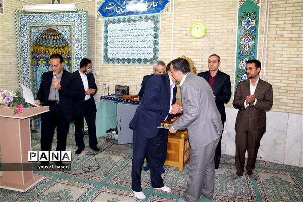 تکریم و معارفه معاونان آموزش ابتدایی، متوسطه و سوادآموزی اداره کل آموزش و پرورش استان یزد