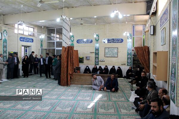 تکریم و معارفه معاونان آموزش ابتدایی، متوسطه و سوادآموزی اداره کل آموزش و پرورش استان یزد