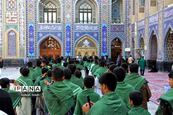 اولین روز از اردوی زیارتی مهمان بهشت۲