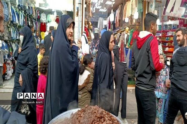 حال و هوای بازار تهران درروزهای پایان سال