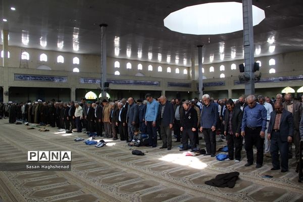 آخرین مراسم نماز جمعه شهرستان اسلامشهردر سال 1401