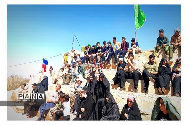 دانش‌آموزان کهریزک، قدم قدم در مسیر شهدای شهر نور