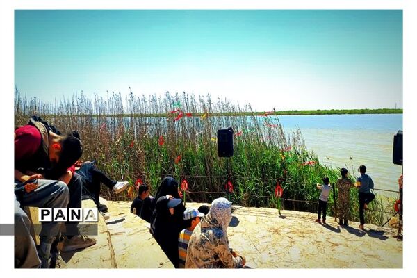 دانش‌آموزان کهریزک، قدم قدم در مسیر شهدای شهر نور