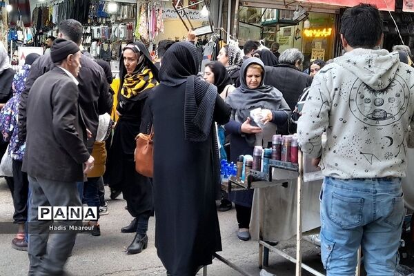 حال و هوای بازار نسیم‌شهر در روزهای پایان سال