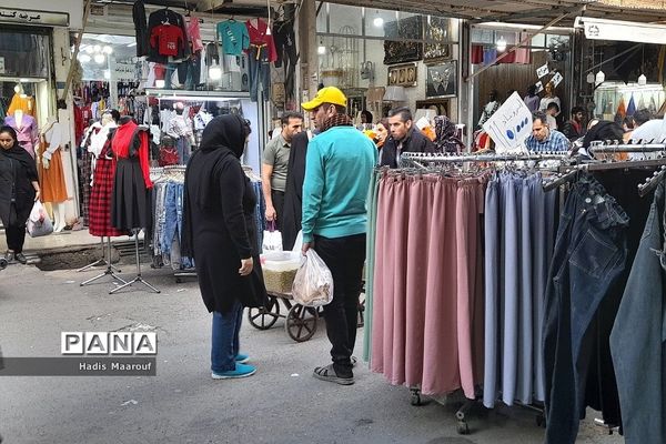 حال و هوای بازار نسیم‌شهر در روزهای پایان سال