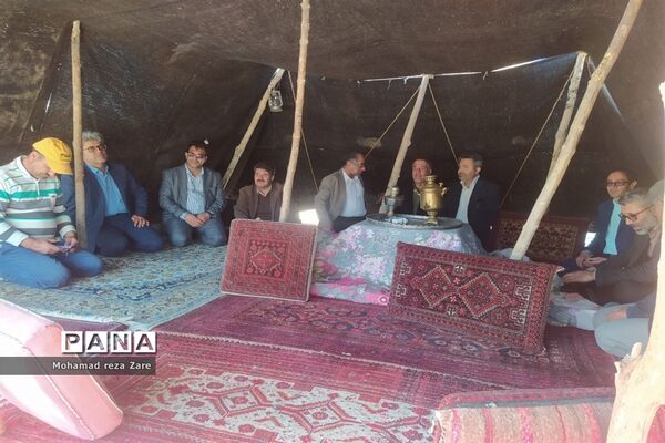 آیین افتتاحیه سیاه چادر عشایری در کاشمر