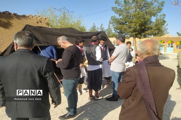 آیین افتتاحیه سیاه چادر عشایری در کاشمر