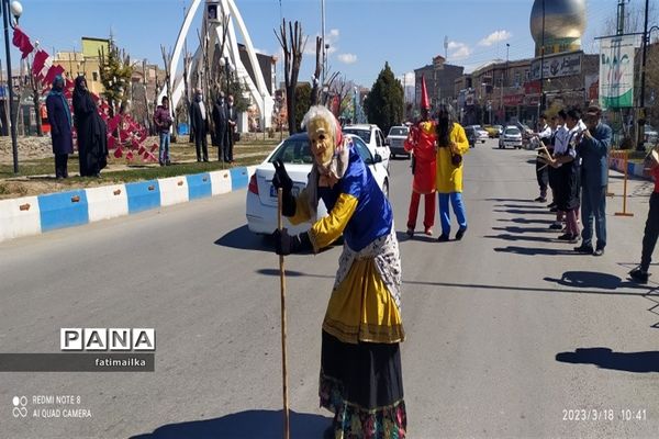 آیین نوروزخوانی در شهرستان فیروزکوه