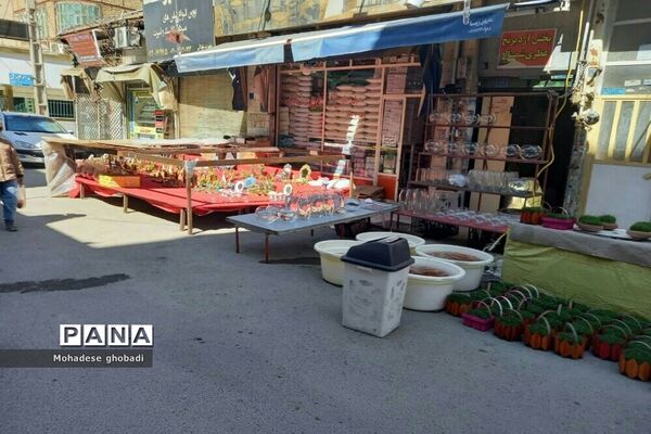 حال و هوای مردم در بازار صالحیه در روزهای پایانی اسفند