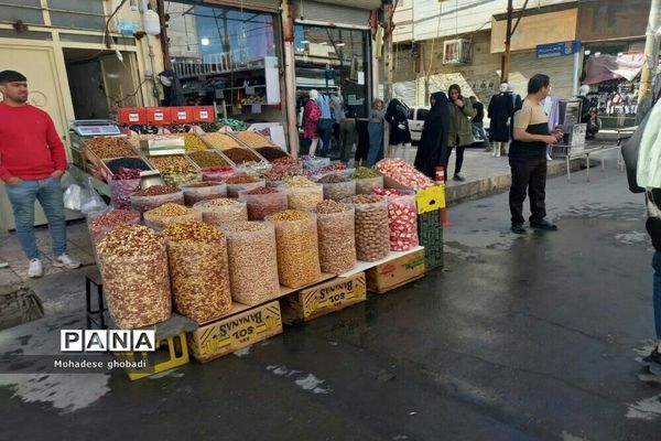 حال و هوای مردم در بازار صالحیه در روزهای پایانی اسفند
