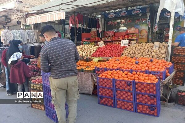 حال و هوای مردم در بازار صالحیه در روزهای پایانی اسفند